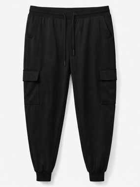 Rachel Zoe Black Cargo Track Joggers Women’s Size Small